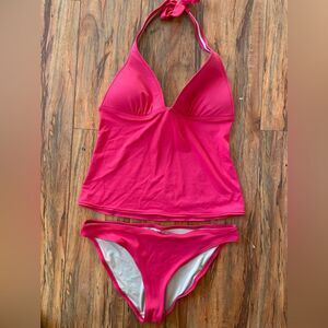 Victoria's Secret Women’s Vibrant Pink Bikini M